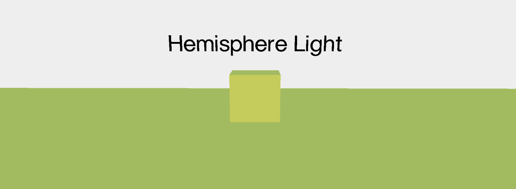 Hemisphere Lighting
